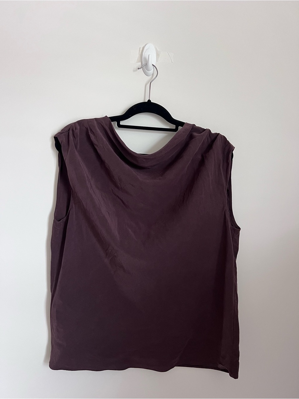 Artizia Sleeveless Draped Neck Women's Top